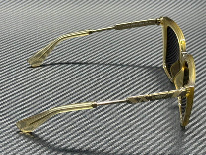 BURBERRY BE4473U 419873 Yellow Dark Brown Women's 52 mm Sunglasses