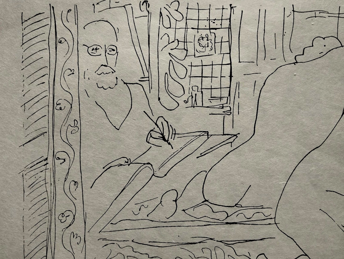 Henri Matisse Lithograph 1960 Coa Signed By Hand Numbered By Hand Collection