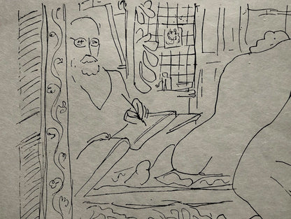 Henri Matisse Lithograph 1960 Coa Signed By Hand Numbered By Hand Collection