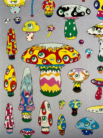 Takashi Murakami Lithograph Mori Art Museum Numbered Coa