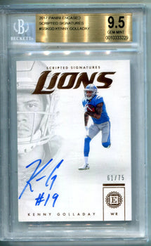 Kenny Golladay 2017 Panini Encased Scripted Sigs