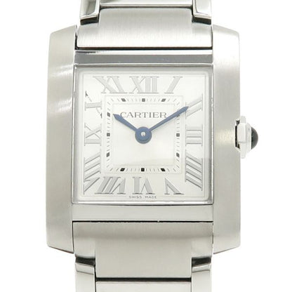 Cartier Tank Francaise Sm Wsta0065 Ladies Used Watch #71514