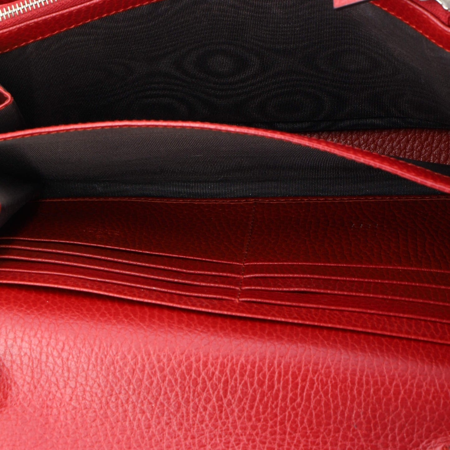 Gucci Dionysus Chain Wallet Leather With Embellished Detail Small