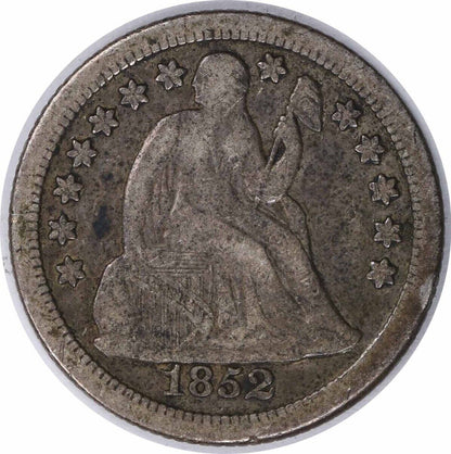1852-O Liberty Seated Silver Dime VF Uncertified