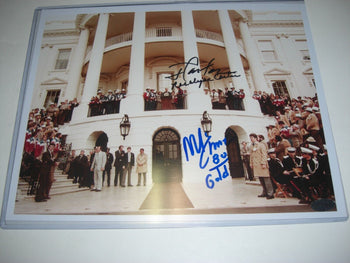 Jimmy Carter Rosalynn Carter Mike Eruzione 80