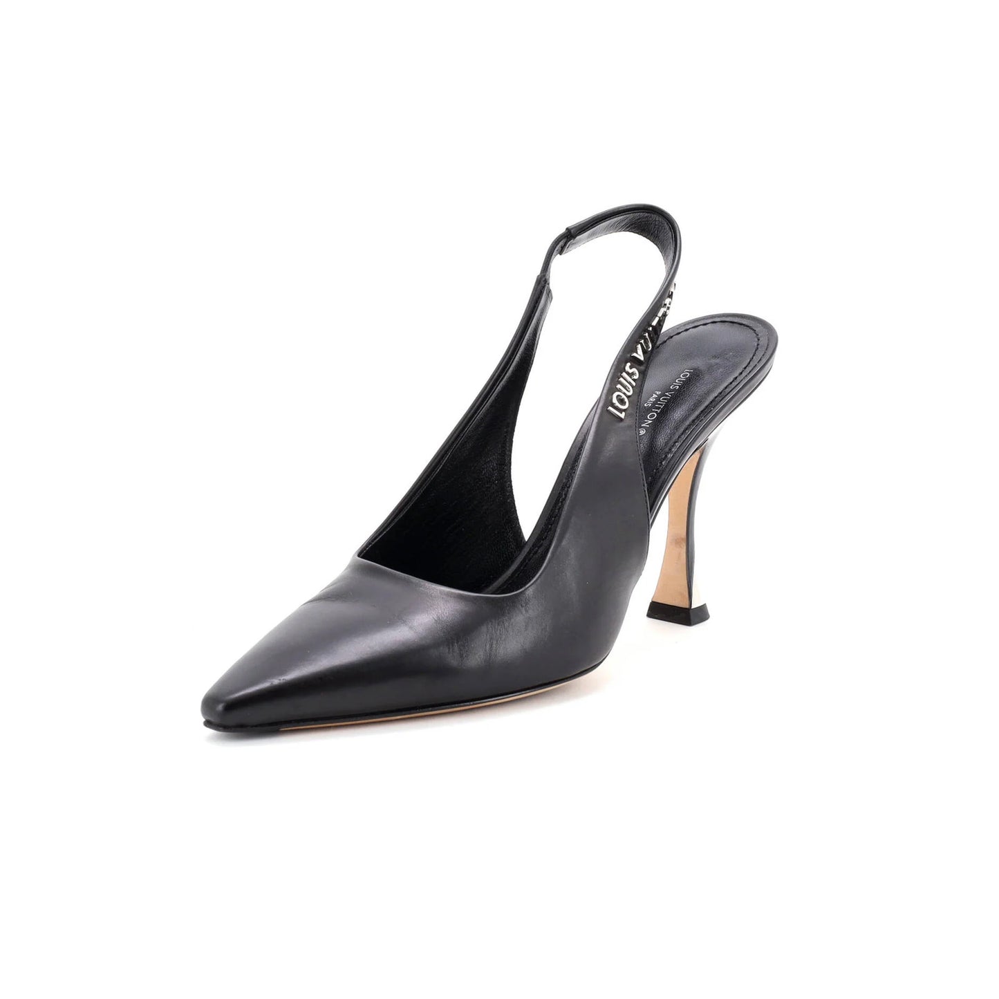Leather Louis Vuitton Women's Sparkle Slingback Pumps