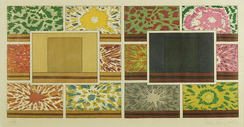 Peter Halley - Room With Explosion Ed50 1993