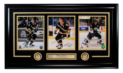 Mario Lemieux Autographed Photo Collage