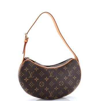 Louis Vuitton Croissant Handbag Monogram Canvas Pm