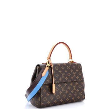 MM Louis Vuitton Cluny Top Handle Bag Monogram Canvas