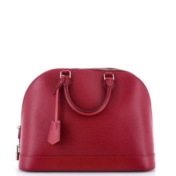 Louis Vuitton Alma Handbag Epi Leather Mm