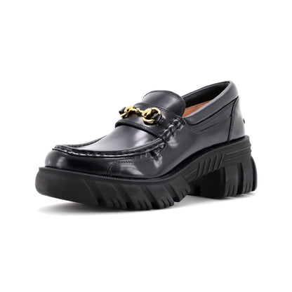 Gucci Women'S Romance Horsebit Loafers Leather