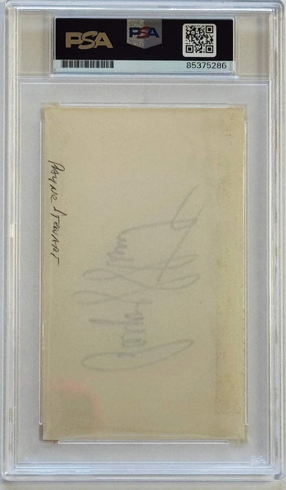 Payne Stewart Auto Grade Gem Mint 10 Signed Index Card (Psa)