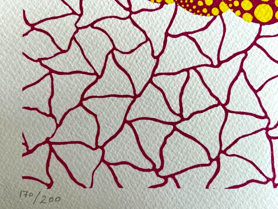Yayoi Kusama - Lithograph Mori Art Museum Coa - Limited Edition