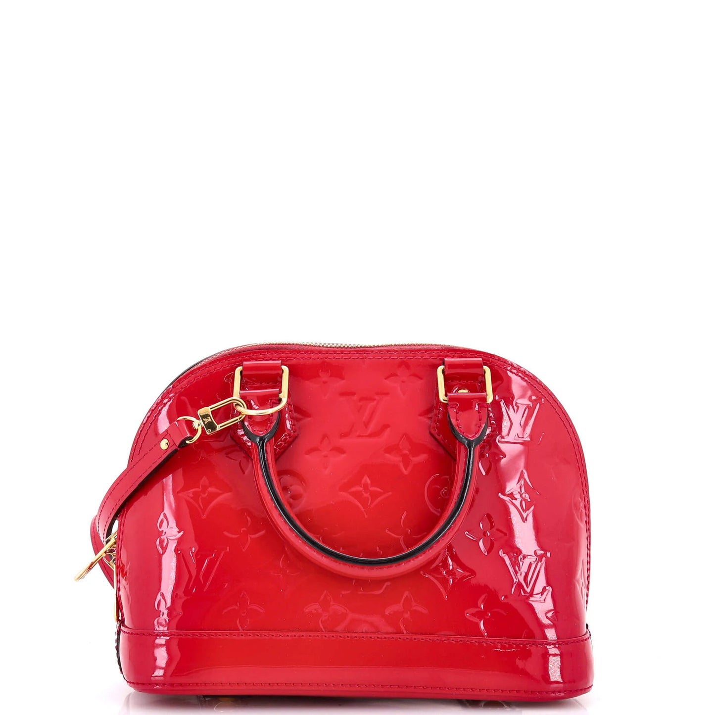 Louis Vuitton Alma Handbag Monogram Vernis Bb