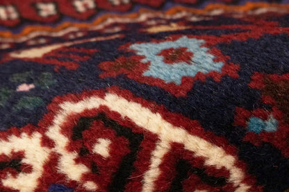 Handmade Tribal Oriental Rug Geometric Wool