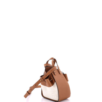 Loewe Hammock Bag Leather And Anagram Jacquard Mini