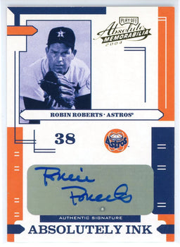 Robin Roberts Autographed 2004 Absolute Memorabilia Card #Ai-103