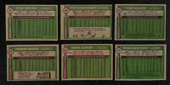 1976 Topps Baseball Complete Set (660) Brett Rc