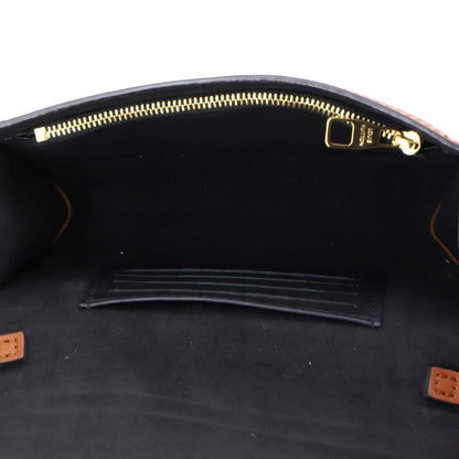 Louis Vuitton Dauphine Chain Wallet Reverse Monogram Canvas