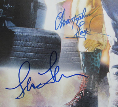 Back To Future Ii Auto/Signed Michael J Fox/