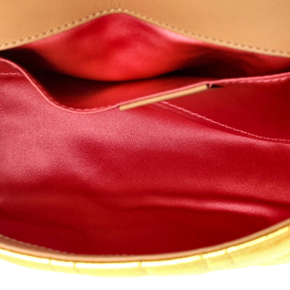 Gucci Pearly Gg Marmont Flap Bag Embellished Matelasse Leather Mini