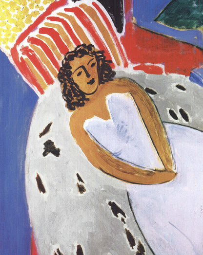 Henri Matisse Reclining Nude In A White Dress " Poster Impressi