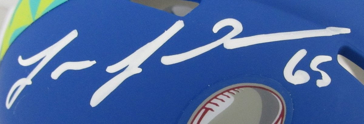 Lane Johnson Signed/Autographed Super Bowl 59 Mini Helmet Eagles Psa/Dna 193553