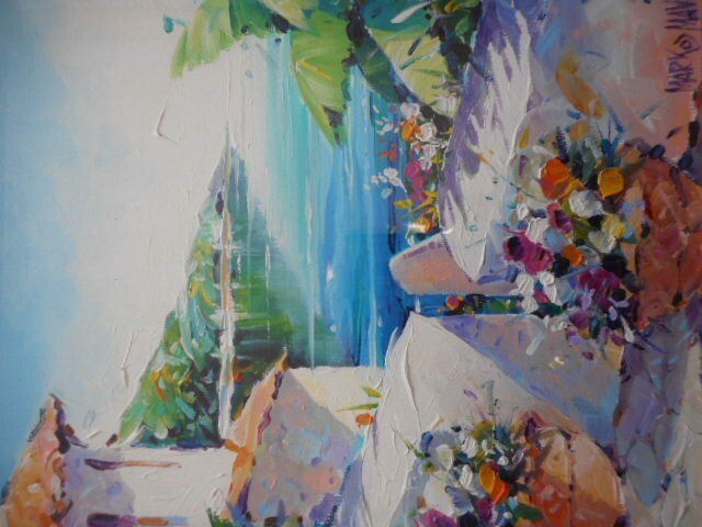 Marko Mavrovich Original Painting Oil On Canvas Signed Framed American Art