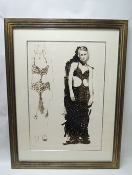 Robert Heindel Original Lithograph Signed Framed
