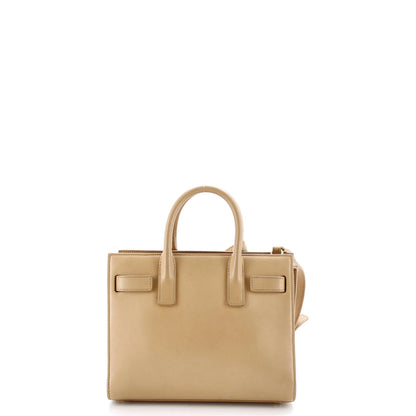 Saint Laurent Sac De Jour Bag Leather Nano