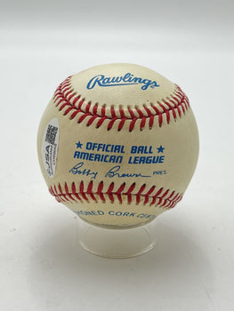 Reggie Jackson HOF Signed/Autographed OAL Baseball Oakland A's JSA 201083