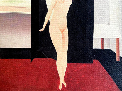 Ren Magritte Lithograph Coa Numbered A Hand Signed Limited