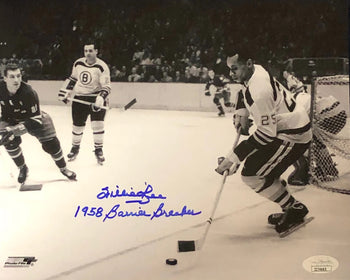 Willie O'Ree Autographed 8X10 Hockey Photo (Jsa)