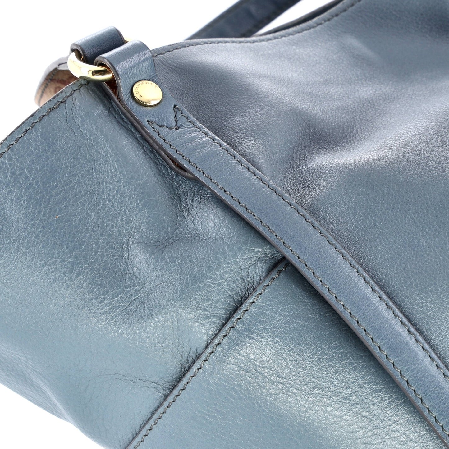 Burberry Canterbury Tote Leather Small