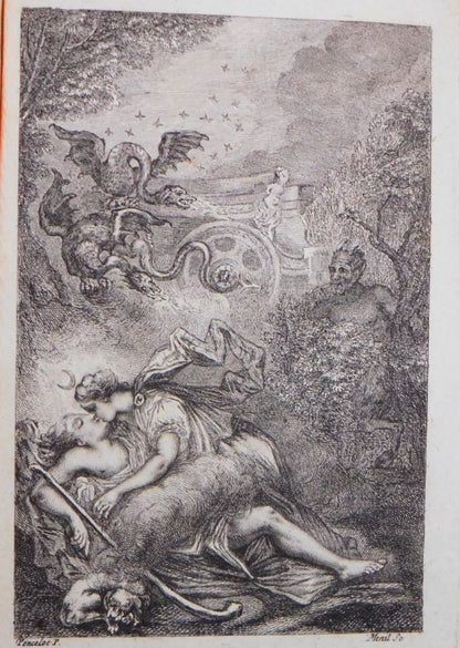 Wieland Contes Comiques 1771 Frankfurt Rare French Edition With Engraved Plate