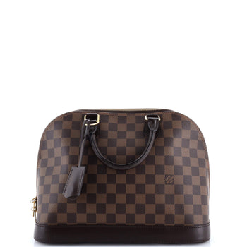 Louis Vuitton Alma Handbag Damier Pm