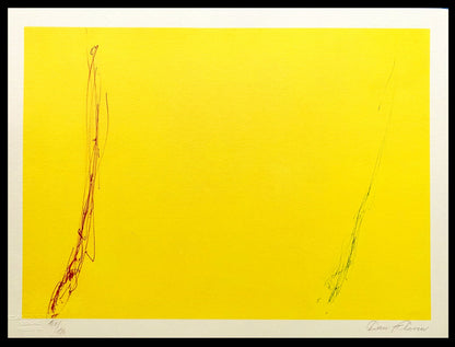 Dan Flavin Lithograph Coa Signed Op Numbered Pencil Stamp