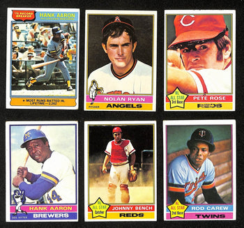 1976 Topps Baseball Complete Set (660) Brett Rc