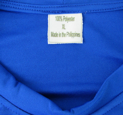 John Mackey Hof Signed/Inscr Baltimore Colts Blue Football Jersey Jsa 161110