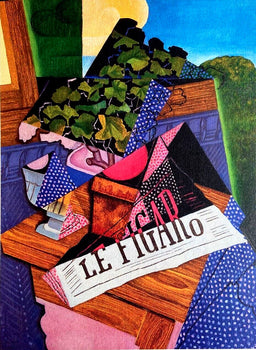 Juan Gris Lithograph Coa Numbered Signed Stamp