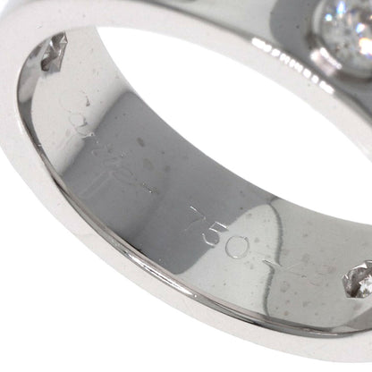 Cartier   Ring Love Ring Half Diamond #48 K18