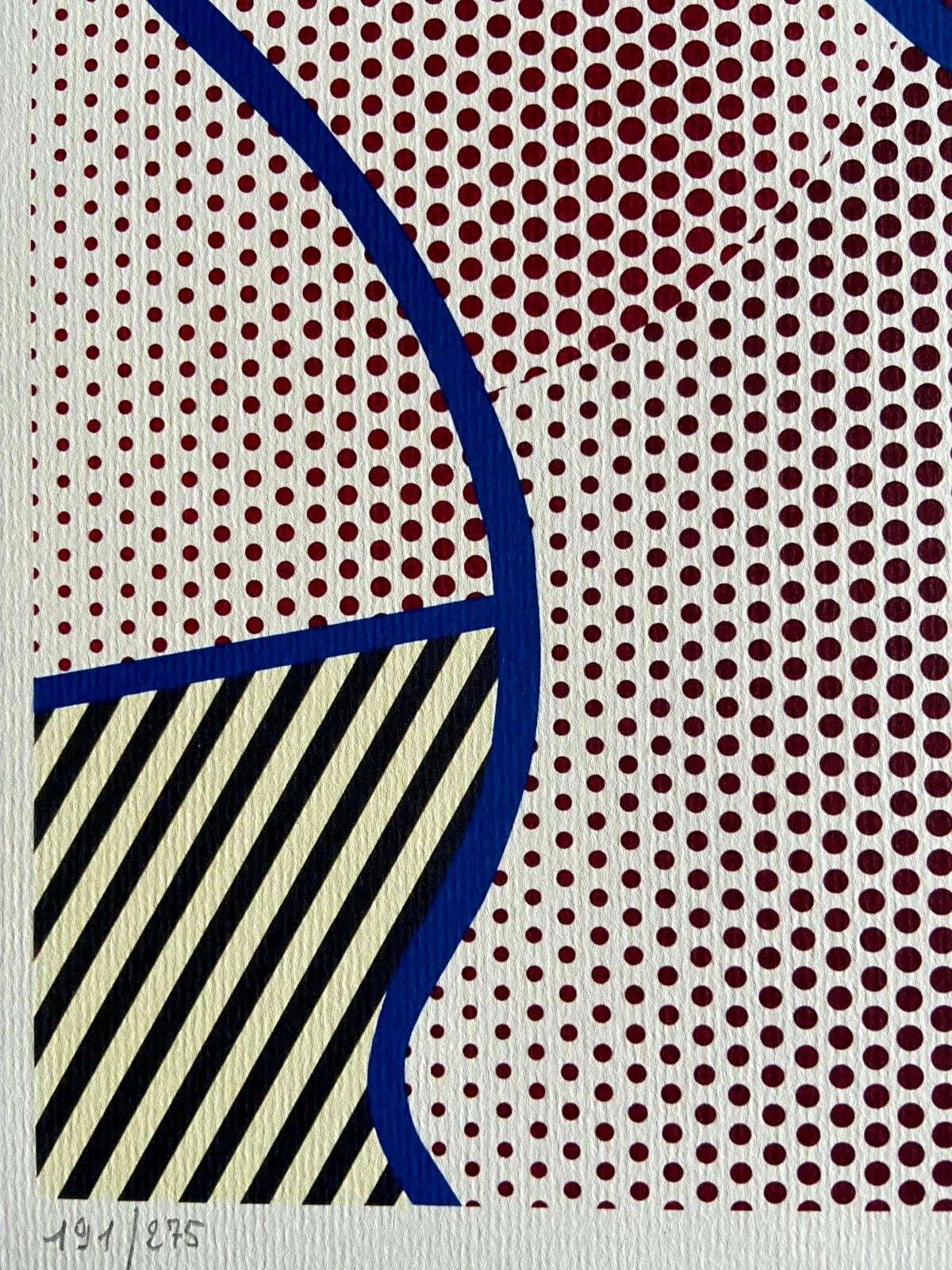 Roy Lichtenstein Lithograph Coa