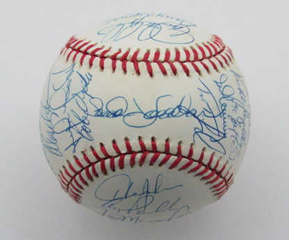 1990 New York Mets Team Signed by 30 Players ONL Baseball Strawberry 185518