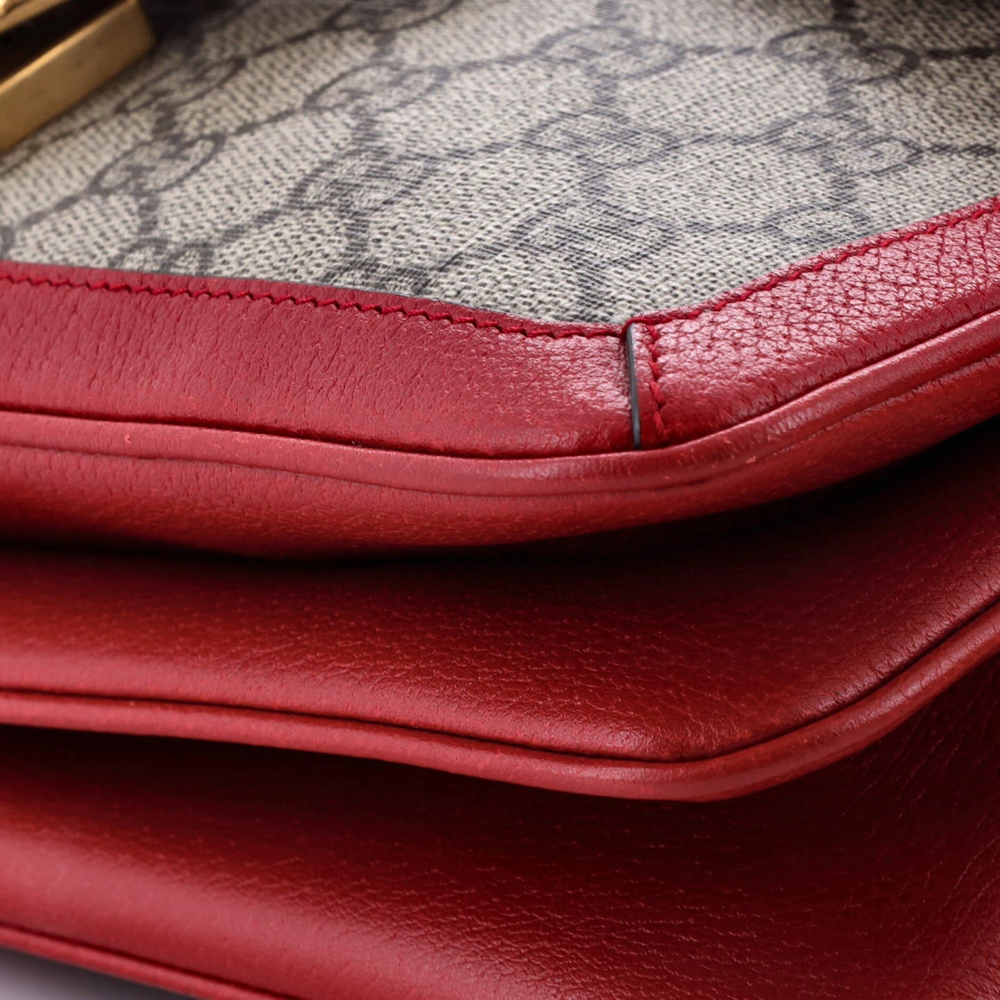 Gucci Queen Margaret Shoulder Bag Gg Coated Canvas Medium