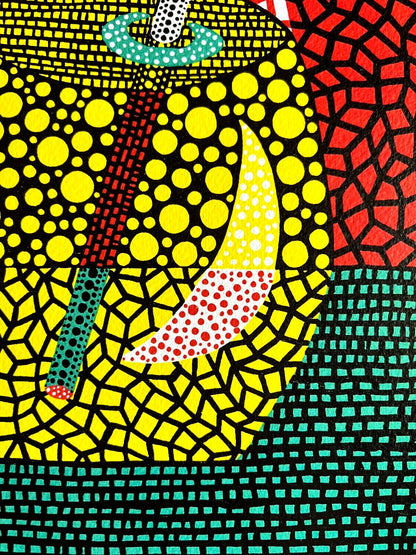 Yayoi Kusama Lithograph Coa Numbered Limited Edition -Mori Art Museum