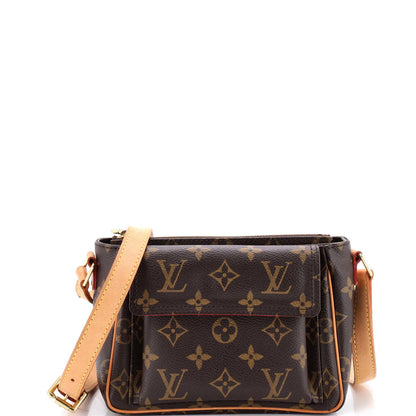 Louis Vuitton Viva Cite Handbag Monogram Canvas Pm