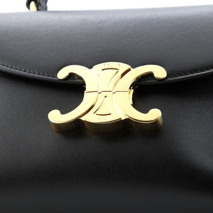 Celine Nino Top Handle Bag Leather Teen