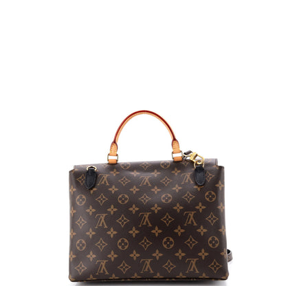 Louis Vuitton Marignan Handbag Monogram Canvas With Leather