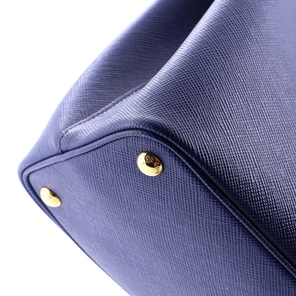 Medium Prada Cuir Double Tote Saffiano Leather